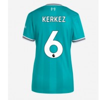 Liverpool Milos Kerkez #6 Koszulka Trzecia damskie 2025-26 Krótki Rękaw